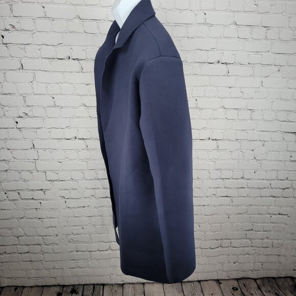 NWT Major Threads Blue Maston Short Coat Lightweight Raw Cut USA Made Size XL - Picture 13 of 14